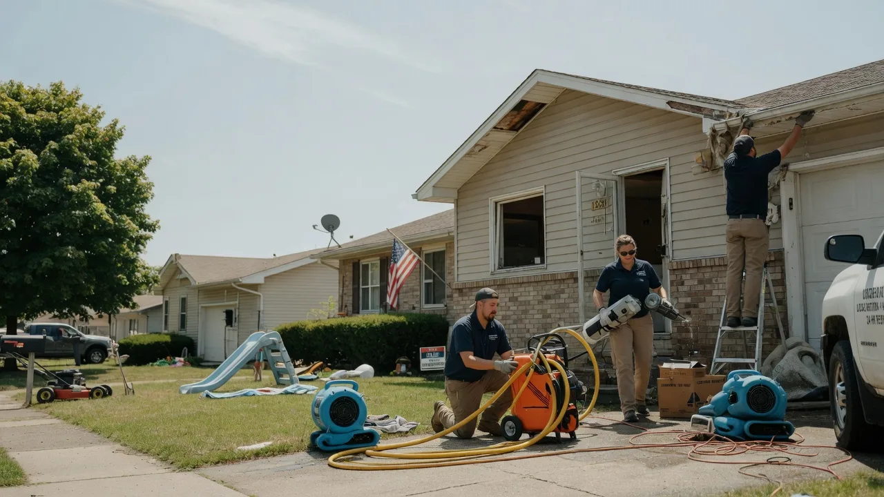 Water Damage Restoration in Wingate, IN near me